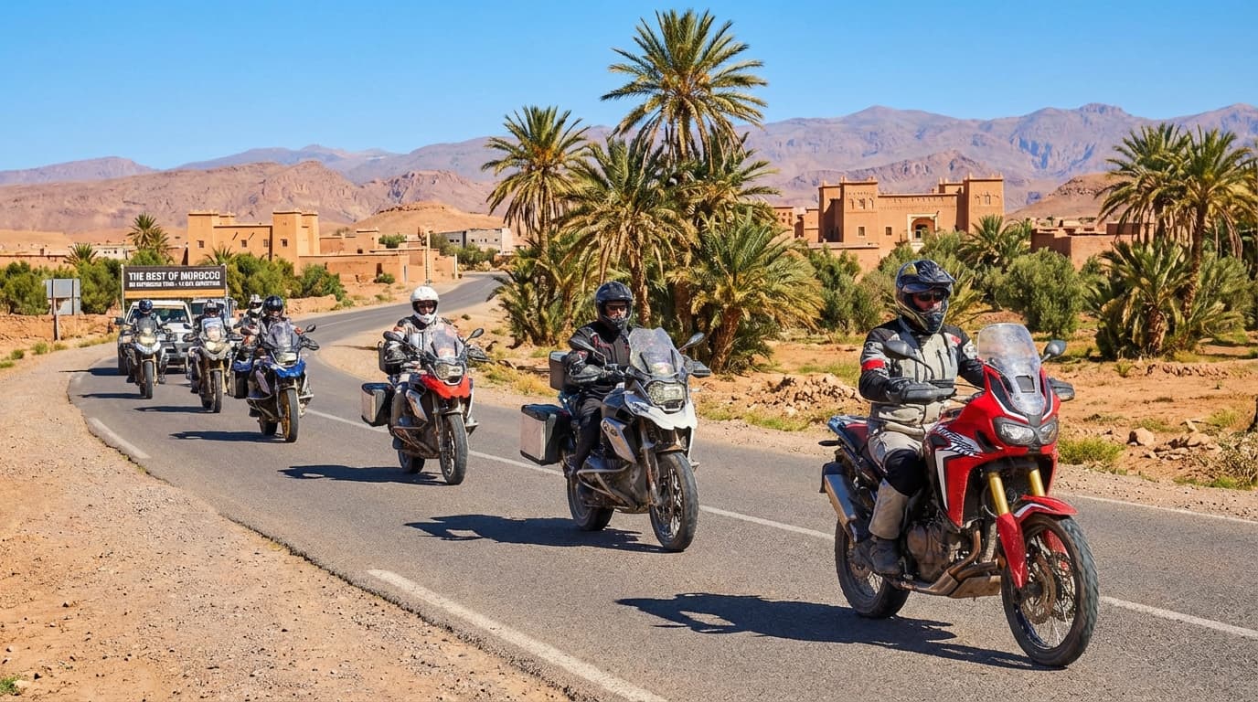 Best of Morocco on Motorbike - motorcycle tour in Morocco