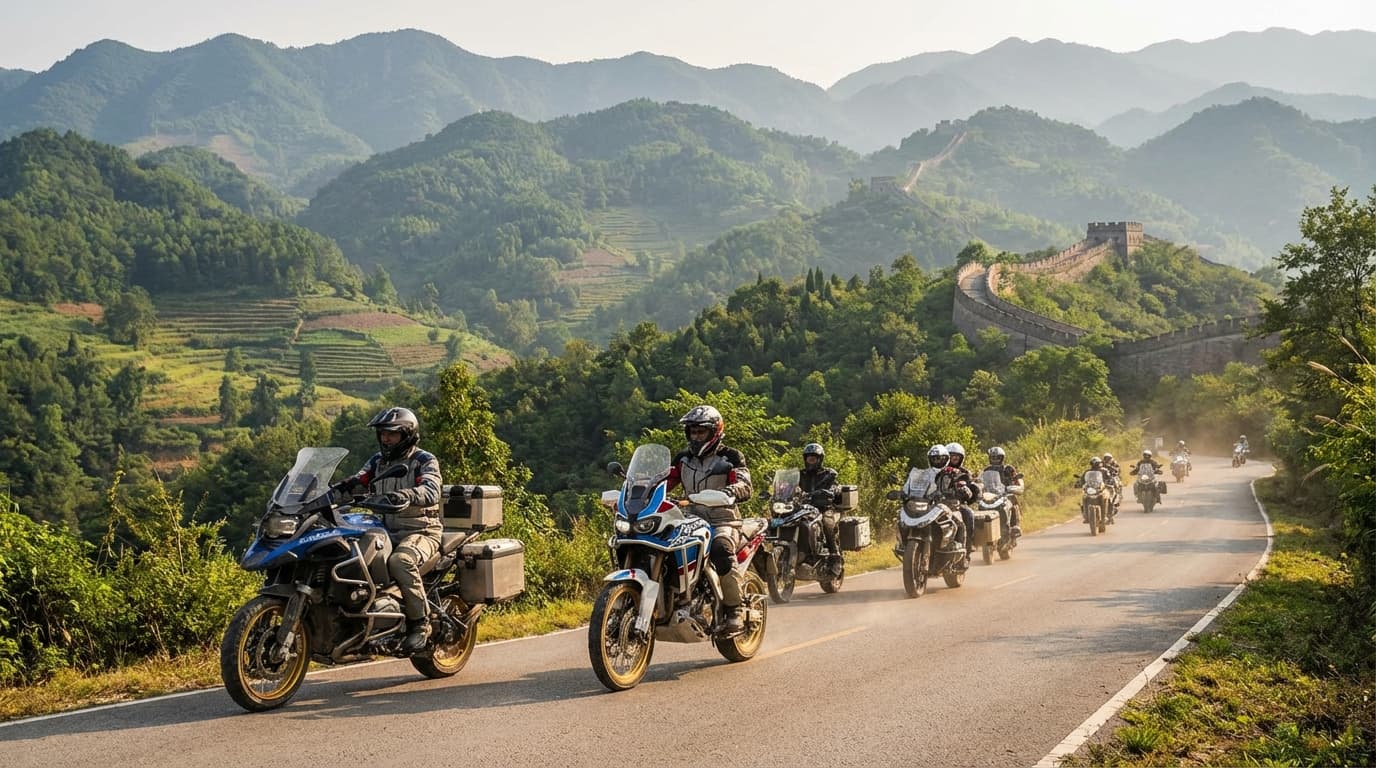 CHIANG MAI TO THE GREAT WALL - motorcycle tour in Thailand
