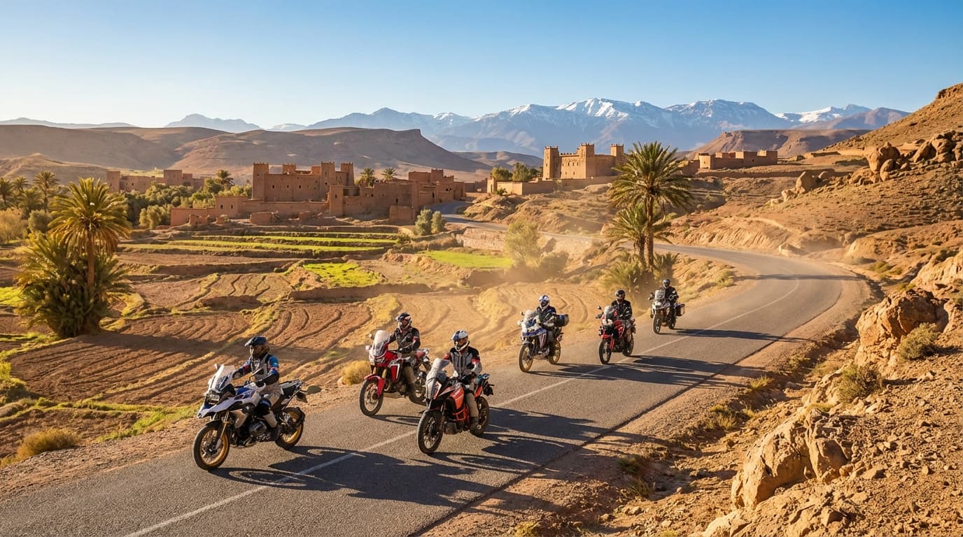 Desert and Atlas Motorcycle Tour - motorcycle tour in Morocco