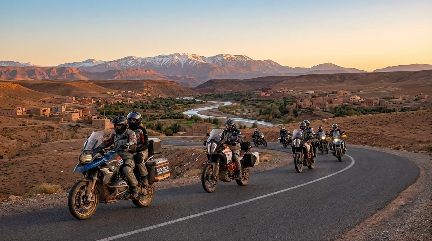 Desert and Atlas Motorcycle Tour - motorcycle tour in Morocco