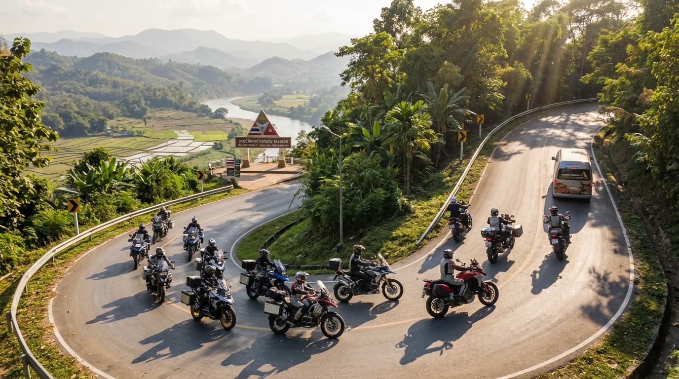 GOLDEN TRIANGLE GRAND TOUR - motorcycle tour in Thailand
