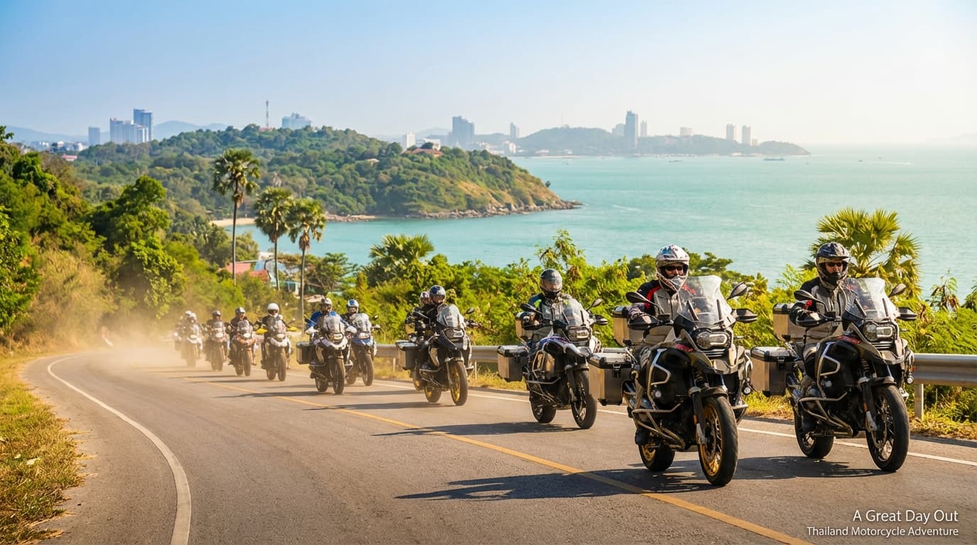 A GREAT DAY OUT - motorcycle tour in Thailand