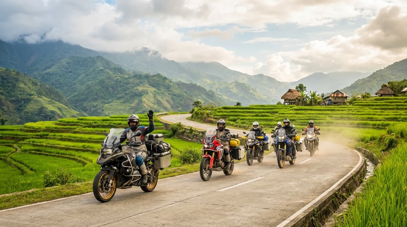 Philippines Magic Mountains - motorcycle tour in Philippines