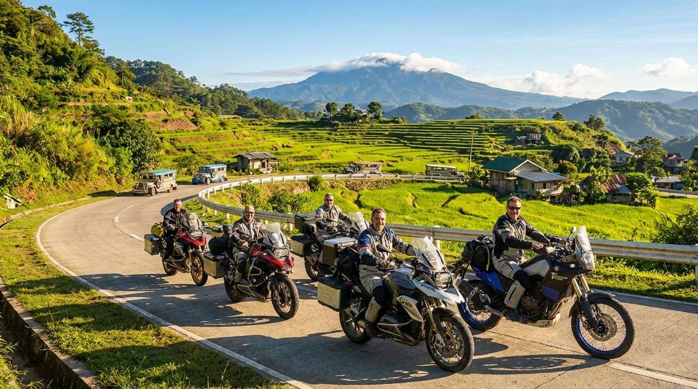 Philippines Magic Mountains - motorcycle tour in Philippines