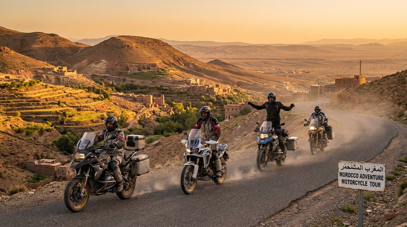 Morocco Adventure Motorcycle Tour The Essence of Morocco - motorcycle tour in Morocco