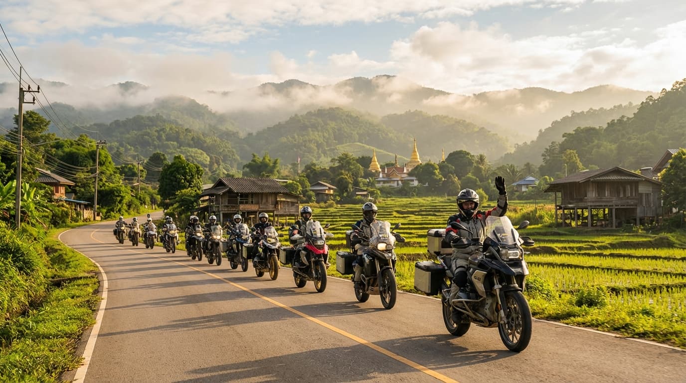 Northern Thailand Experience - motorcycle tour in Thailand