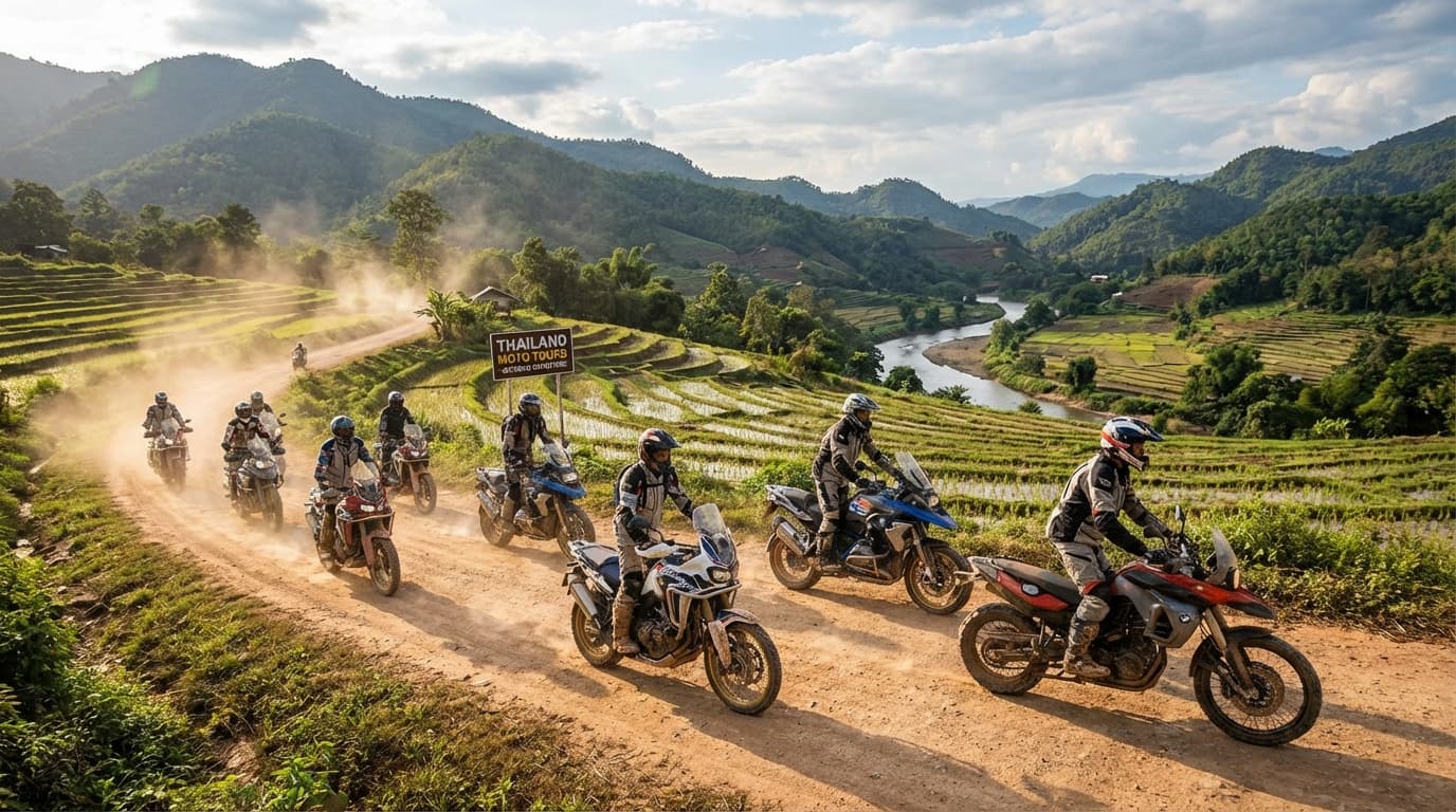 OffRoad Tour - motorcycle tour in Thailand