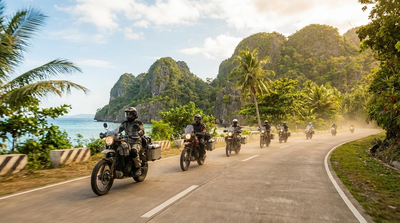 Motorbiking Tour of Palawan - motorcycle tour in Philippines