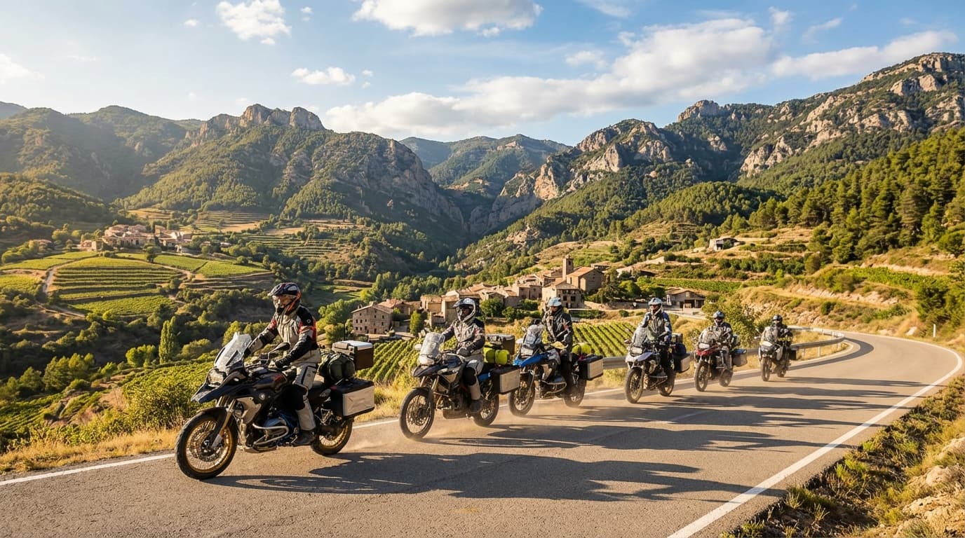 Motorcycle tours in Spain
