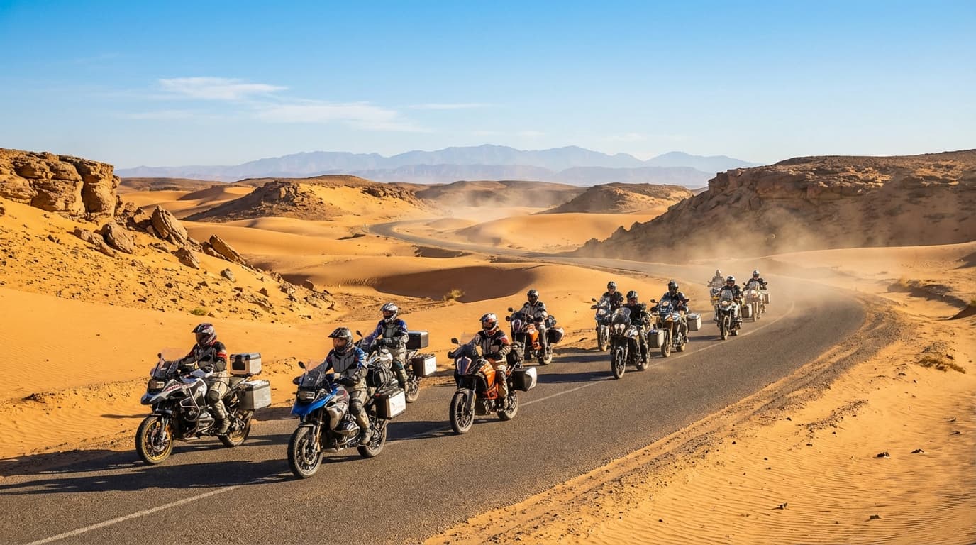 Sahara Experience in Morocco - motorcycle tour in Morocco
