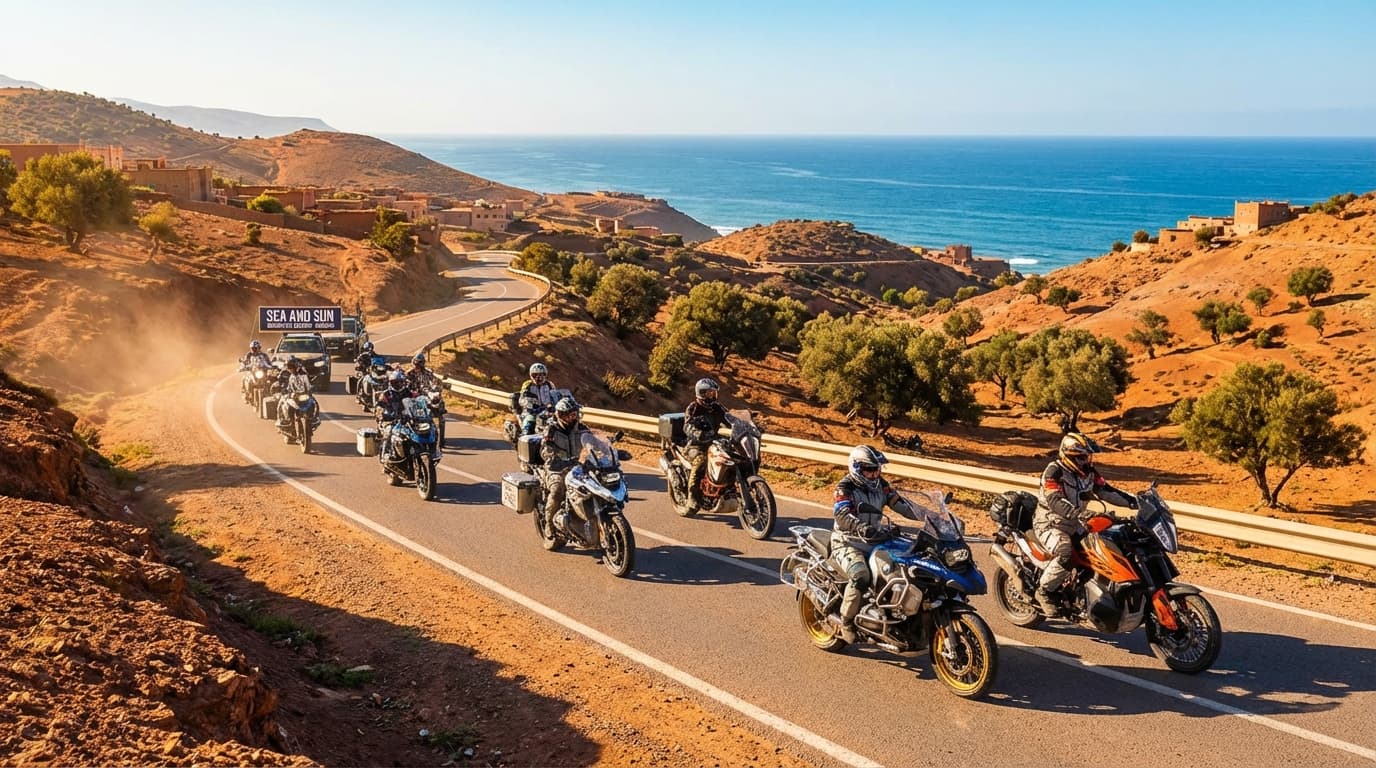 Sea and Sun Motorcycle Weekend in Morocco - motorcycle tour in Morocco