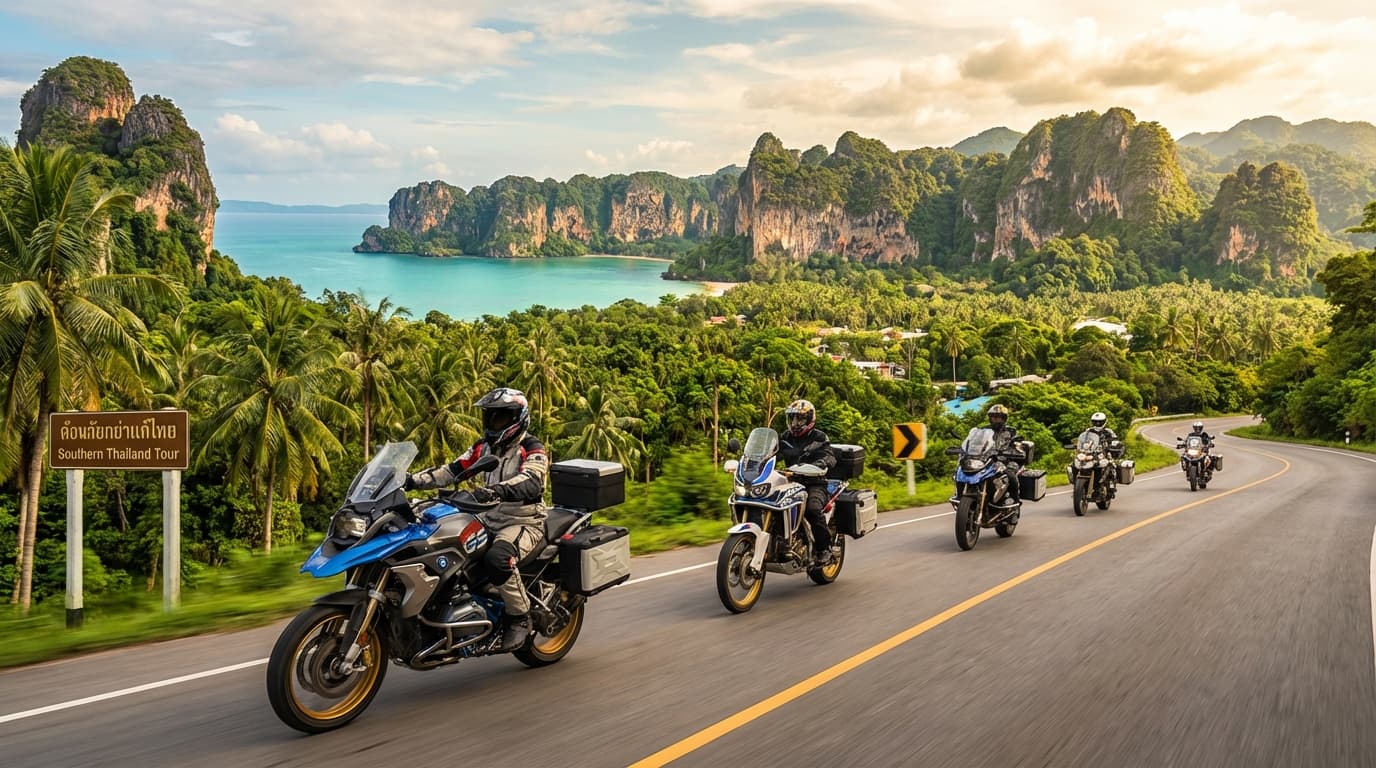 THE SENSATIONAL SOUTHERN THAILAND TOUR - motorcycle tour in Thailand