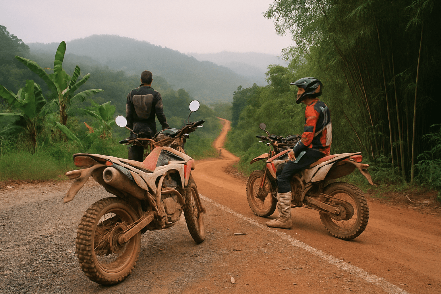 3 Day Enduro Tour: Chiang Dao and Pai - motorcycle tour in Thailand