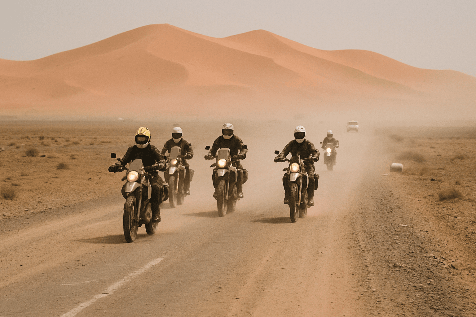5 Days Motorcycle Tour from Merzouga to Zagora