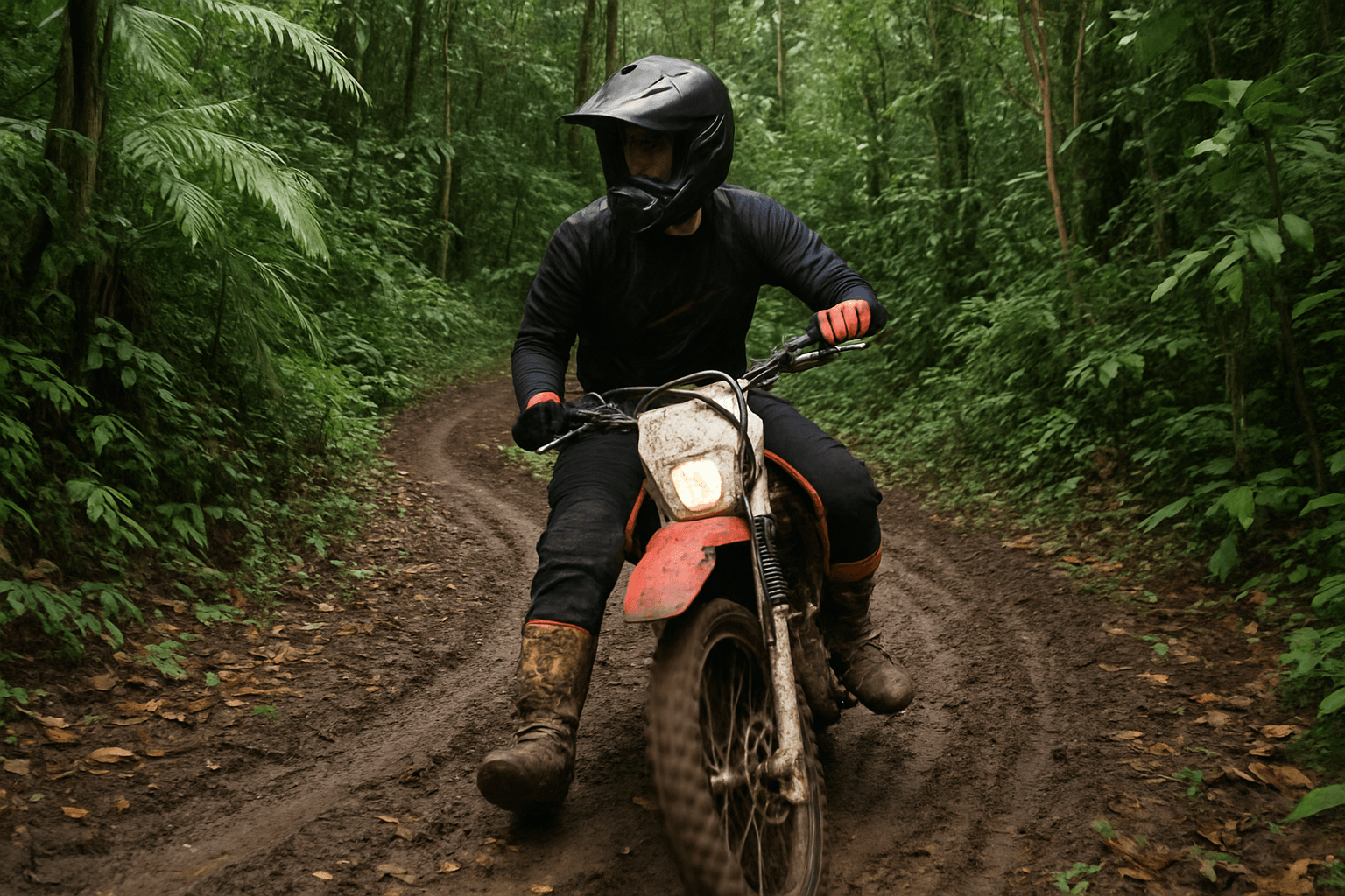 7 Day Enduro Tour - motorcycle tour in Indonesia