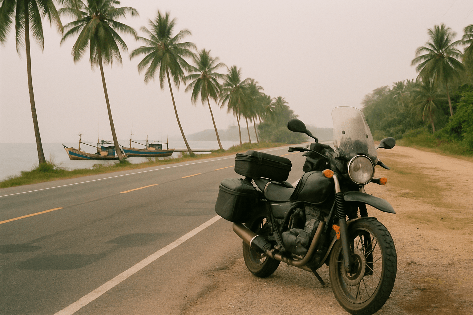 Bangkok to Hua Hin Beach - motorcycle tour in Thailand
