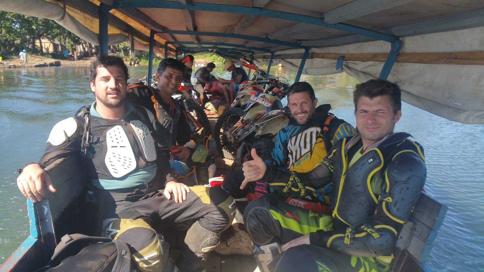 Exiting Cross Tour, 14 Days riders in Madagascar