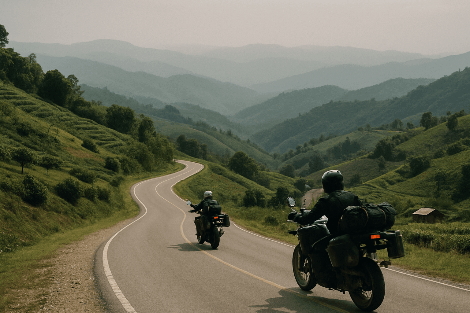 Golden Triangle Loop - motorcycle tour in Thailand