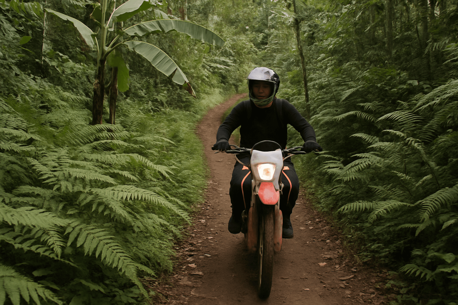 Jungle Tabanan Trail (Full Day Enduro Ride) - motorcycle tour in Indonesia
